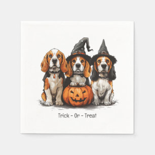 Trick or treat Halloween Beagle Dogs Servet