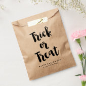 Trick or Treat Halloween Bedankzakje (Gezegeld)
