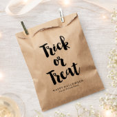 Trick or Treat Halloween Bedankzakje (Geknipt)