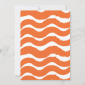 Trick or treat Halloween Birthday Uitnodiging (Achterkant)