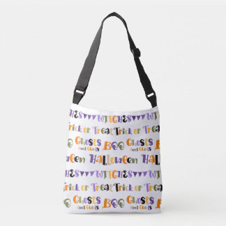 Trick or Treat Halloween boodschappentas Crossbody Tas