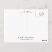 Trick or treat Halloween Briefkaart (Achterkant)