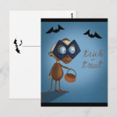Trick or treat - Halloween Briefkaart (Voorkant / Achterkant)