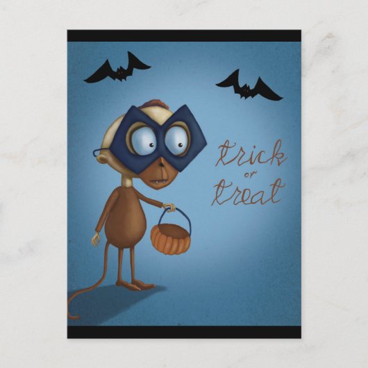 Trick or treat - Halloween Briefkaart (Voorkant)