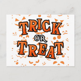 Trick or treat Halloween Briefkaarten
