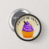 Trick or treat Halloween Button (Voorkant /achterkant)