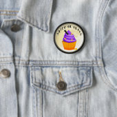 Trick or treat Halloween Button (In situ)