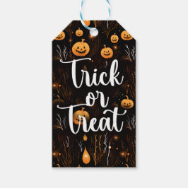 Trick or Treat Halloween Cadeaulabel
