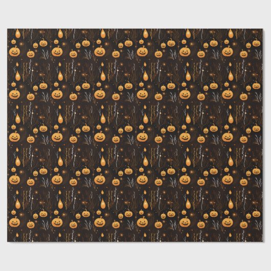 Trick or Treat Halloween Cadeaupapier (Vlak)