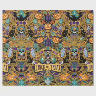 Trick Or Treat Halloween Cadeaupapier