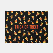 Trick or treat Halloween Candy Corn Print Deurmat (Voorkant)