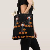 Trick or treat Halloween Canvas tas (Dichtbij)