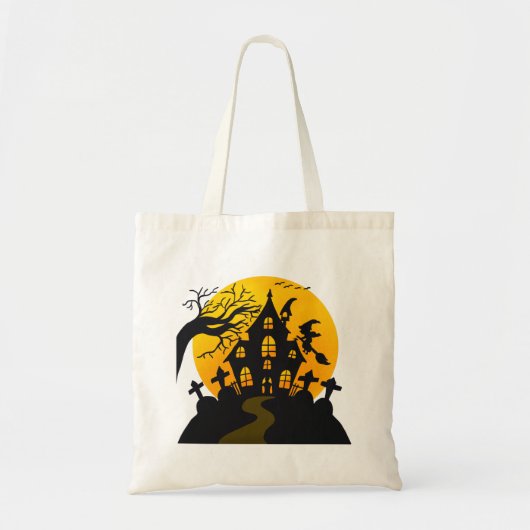 Trick or treat Halloween Canvas tas (Voorkant)