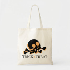trick or treat Halloween Canvas tas
