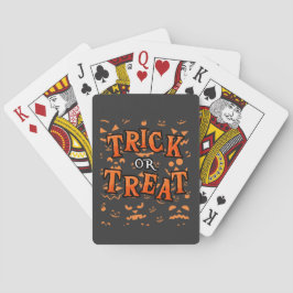 Trick or treat Halloween Classic speelkaarten