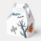 Trick or treat Halloween Creatures Birthday Party Bedankdoosjes (Achterkant)