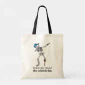 Trick or treat Halloween Dabbing Pirate Custom Tote Bag (Achterkant)