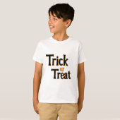 Trick or treat Halloween Design – Spooky & Fun Gif T-shirt (Voorkant volledig)