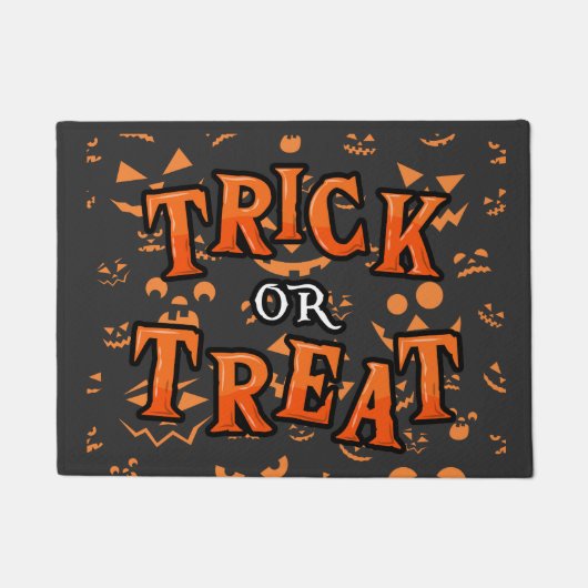 Trick or treat Halloween Deurmats Deurmat (Voorkant)