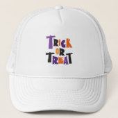 Trick or treat Halloween eng nacht Trucker Pet (Voorkant)