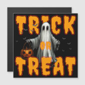 trick or treat halloween eng spooky geest pompoen (Voorkant / Achterkant)