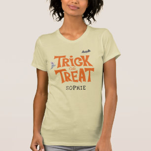 Trick or Treat Halloween Familie Matching Kostuum T-shirt