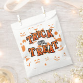 Trick or treat Halloween Favor Tassen Bedankzakje (Geknipt)