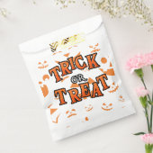 Trick or treat Halloween Favor Tassen Bedankzakje (Gezegeld)