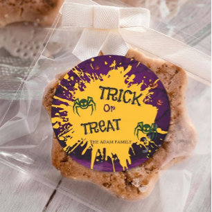Trick or Treat Halloween Favor Zak Sticker