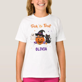 Trick or Treat Halloween Feest Favor Geschenk T-shirt