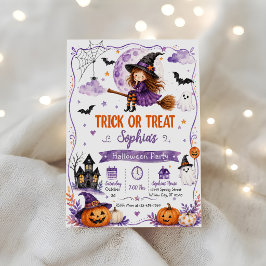 Trick or Treat Halloween-feest Kaart