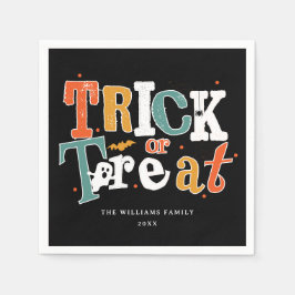 Trick Or Treat Halloween-feest Servet