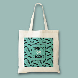 Trick or Treat Halloween-feest Vleermuizen Tote Bag