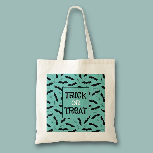 Trick or Treat Halloween-feest Vleermuizen Tote Bag