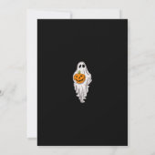 trick or treat Halloween Feesttijd Kaart (Achterkant)