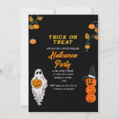 trick or treat Halloween Feesttijd Kaart (Voorkant)