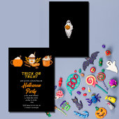 trick or treat Halloween Feesttijd Kaart