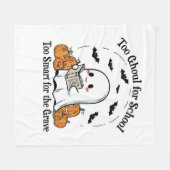 Trick or Treat Halloween Fleece Deken (Voorkant (Horizontaal))