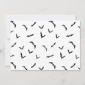 trick or treat Halloween-fotokaarten Kaart (Achterkant)