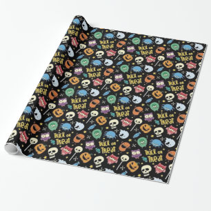 Trick or treat Halloween Friends Cadeaupapier