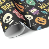 Trick or treat Halloween Friends Cadeaupapier (Rol Hoek)