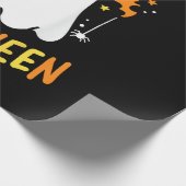 Trick Or Treat Halloween Geest Cadeaupapier (Hoek)