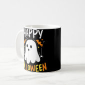 Trick or treat Halloween Ghost Koffiemok (Voorkant links)