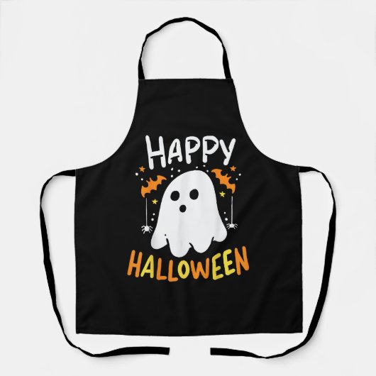 Trick or treat Halloween Ghost Schort (Voorkant)