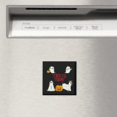 Trick or treat Halloween Ghosts Magneet (Insitu (Vaatwasser))