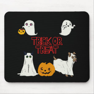 Trick or treat Halloween Ghosts Muismat