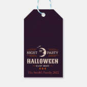 Trick or treat Halloween Gift Labels Cadeaulabel (Achterkant)