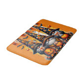 Trick-or-Treat Halloween Gnomes Bath Mat (Gekanteld)