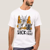 Trick or treat Halloween Gnomes T-shirt (Voorkant)