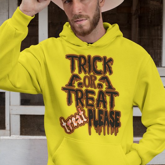 Trick or treat? Halloween goedheid Hoodie